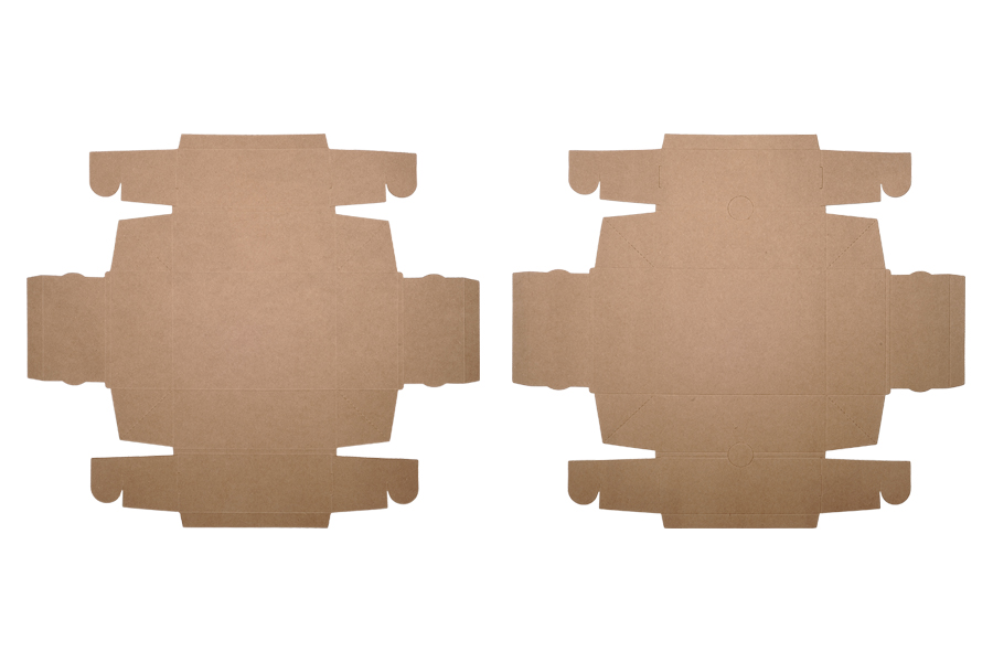 Boîte d'emballage en papier kraft sans fenêtre 170 x 130 x 60 mm - 20 pcs Boîte d'emballage en papier kraft sans fenêtre 170 x 130 x 60 mm - 20 pcs