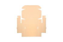 Boîte d'emballage en papier kraft sans fenêtre 240 x 180 x 70 mm - 20 pcs