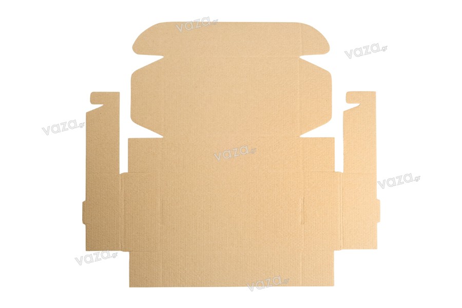 Κουτί συσκευασίας από χαρτί κραφτ χωρίς παράθυρο 240x130x60 mm - 20 τμχ