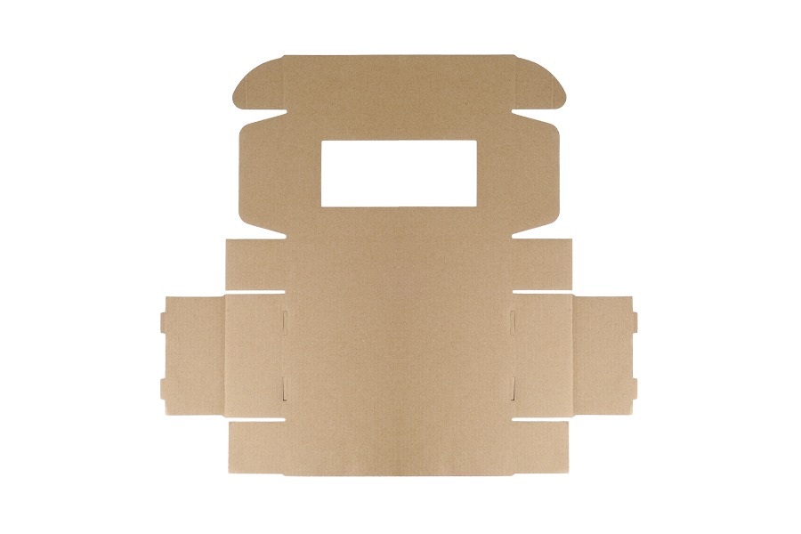 Schachtel aus Kraftpapier 240x130x60mm - 20 Stücke Schachtel aus Kraftpapier 240x130x60mm - 20 Stücke