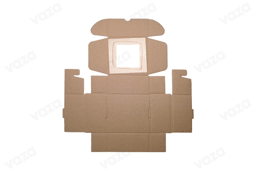 Schachtel aus Kraftpapier 130x120x60mm - 20 Stücke-bildgruppe