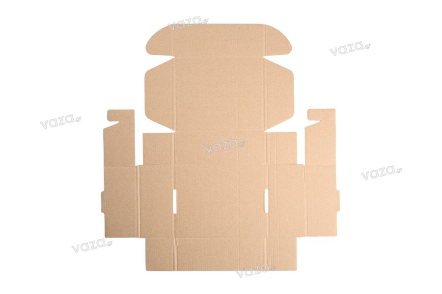 Κουτί συσκευασίας από χαρτί κραφτ χωρίς παράθυρο 170x130x60 mm - Συσκευασία 20τμχ
