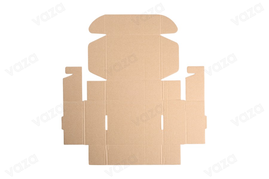 Kraft-Verpackungsbox ohne Fenster 170x130x60mm - Verpackung 20St Kraft-Verpackungsbox ohne Fenster 170x130x60mm - Verpackung 20St-εικόνα_σύνθεση