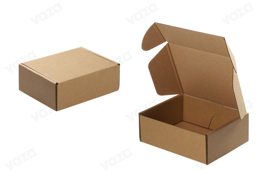 Kraft-Verpackungsbox ohne Fenster 170x130x60mm - Verpackung 20St Kraft-Verpackungsbox ohne Fenster 170x130x60mm - Verpackung 20St-εικόνα_προϊοντική