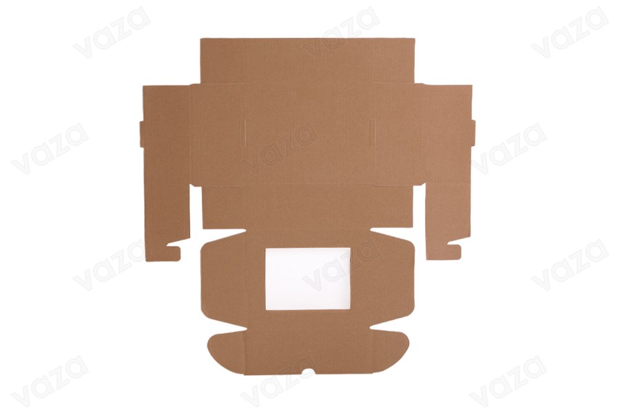 Schachtel aus Kraftpapier 170x130x60mm - 25 Stücke Schachtel aus Kraftpapier 170x130x60mm - 25 Stücke-εικόνα_σύνθεση
