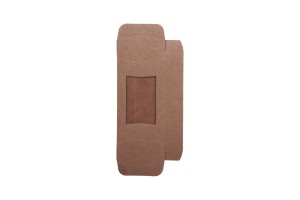 Pappschachtel für Seifen 95x55x20mm mit Fenstern und gekrümmten Kanten - 50 PC-7