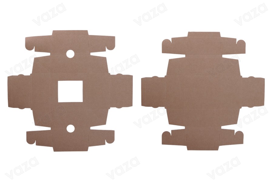 Verpackungskasten Kraftpapier 130x120x60 mm Box - 20 Stück Verpackungskasten Kraftpapier 130x120x60 mm Box - 20 Stück-bildgruppe