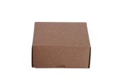 Κουτί συσκευασίας από χαρτί κραφτ χωρίς παράθυρο 130x120x60 mm - 20 τμχ
