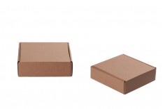 Κουτί συσκευασίας από χαρτί κραφτ χωρίς παράθυρο 170x170x50 mm - Συσκευασία 20 τμχ