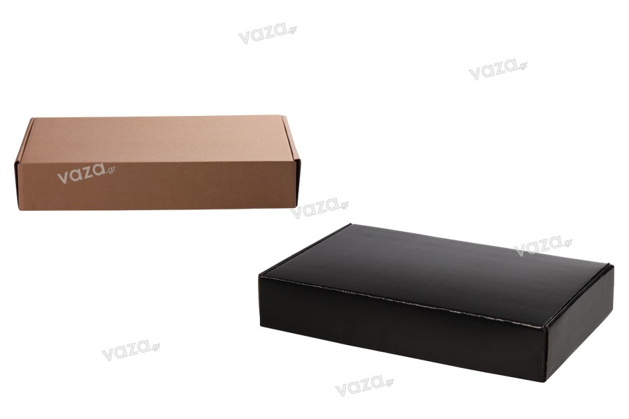 Κουτί συσκευασίας από χαρτί κραφτ χωρίς παράθυρο 400x250x70 mm - Συσκευασία 20 τμχ
