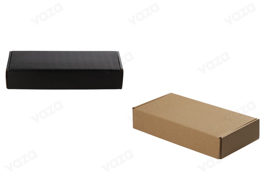 Kraftpapierbox ohne Fenster 280x130x50mm - 20 Stck Kraftpapierbox ohne Fenster 280x130x50mm - 20 Stck-produktbild