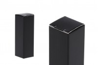 Black paper box in size 23x23x72 mm - 50 pcs 