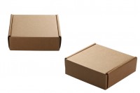 Boîte d'emballage 150 x 135 x 45 mm en papier kraft - 20 pcs