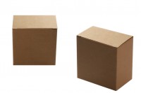 Kraft paper box in size 133x79x130 mm - 20 pcs