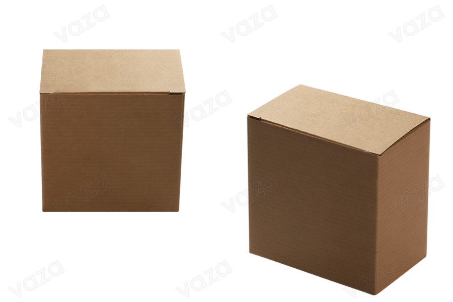 Verpackungsbox 133x79x130mm aus Kraftpapier - 20 Stk Verpackungsbox 133x79x130mm aus Kraftpapier - 20 Stk-εικόνα_προϊοντική
