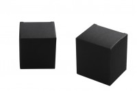 Κουτάκι χάρτινο 50x58x62 σε μαύρο χρώμα - 50 τμχ