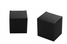 Boîte en papier de couleur noire 50 x 58 x 62 - 50 pcs