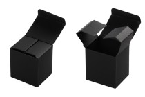 Papierschachtel 50x58x62 schwarz - 50 Stk Papierschachtel 50x58x62 schwarz - 50 Stk