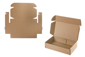 Kraftpapierverpackungsbox ohne Sichtfenster 270x158x60 mm - 20 Stk-2