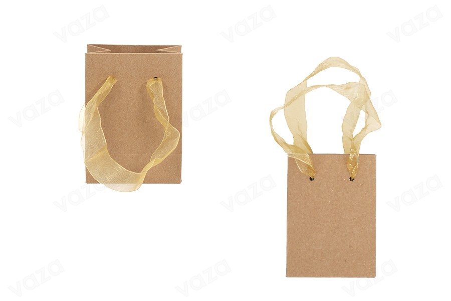 Sac cadeau 80 x 50 x 110 papier, en kraft avec cordon - 20 pcs-