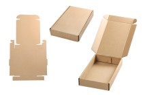 Boîte en papier kraft sans fenêtre 130 x 200 x 35 mm - 20 pcs Boîte en papier kraft sans fenêtre 130 x 200 x 35 mm - 20 pcs