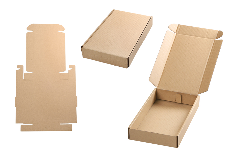 Boîte en papier kraft sans fenêtre 130 x 200 x 35 mm - 20 pcs Boîte en papier kraft sans fenêtre 130 x 200 x 35 mm - 20 pcs