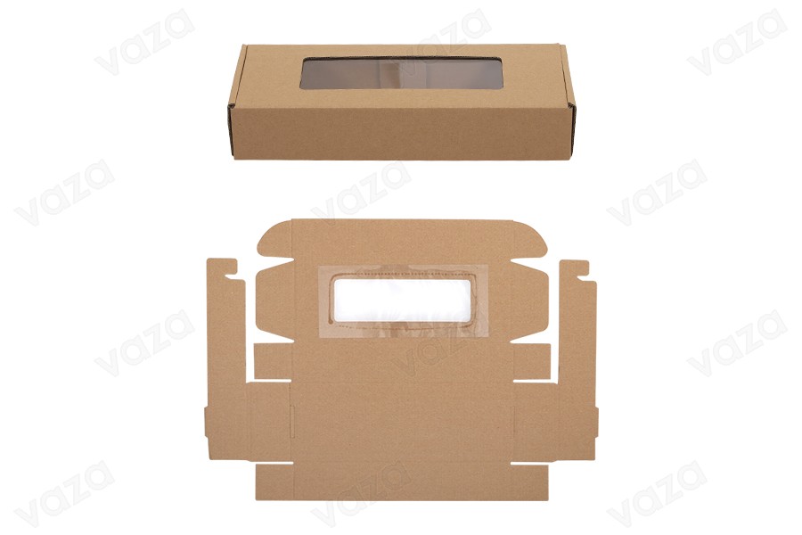 Schachtel aus Kraftpapier 280x100x50 mm - 20 Stk Schachtel aus Kraftpapier 280x100x50 mm - 20 Stk-bildgruppe