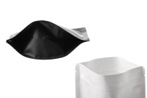 Doypack stand-up pouch kraft with zipper, window and heat sealable, 140x40x200 mm - 100 pcs Doypack stand-up pouch kraft with zipper, window and heat sealable, 140x40x200 mm - 100 pcs-gruppo_immagini