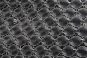 Papier bulle de 30 mm. Se vend par pièce d'une longueur de 18m de long et d'une largeur de 330mm-εικόνα_διαστάσεις