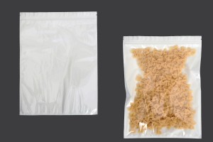 Plastiktüten 260x340 mm mit Reißverschluss, weißer Rückseite und transparenter Vorderseite - 100 Stück-εικόνα_προϊοντική