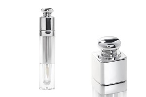 Lipglosshülse 5 ml transparent mit silber-εικόνα_προϊοντική
