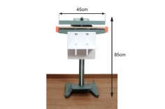 Hot-melt foot horizontal (for bags and Doy Packs) - 45 cm welding length - 8 mm welding width