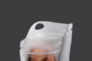 Plastikbeutel 60x100 mm mit Druckverschluss und Loch -100 Stücke-3