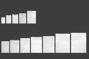 Σακουλάκια πλαστικά με κλείσιμο zip 180x260 mm, λευκή πίσω όψη και διάφανο μπροστά, με τρύπα και δυνατότητα σφράγισης με θερμοκόλληση - 100 τμχ-εικόνα_σύνθεση
