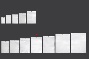 Plastikbeutel 220x320 mm mit Druckverschluss und Loch -100 Stücke-εικόνα_σύνθεση