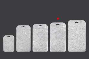 Beutel non woven 130x230 mm mit Druckveschluss und Euroloch -50 Stücke-εικόνα_σύνθεση