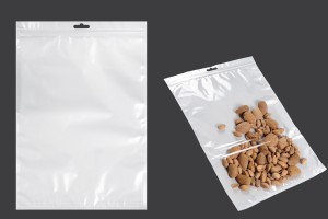 Plastikbeutel 230x330 mm mit Druckverschluss und Euroloch -100 Stücke-1
