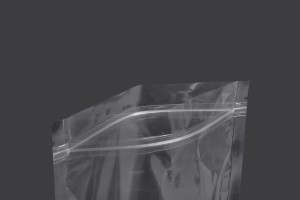 Sachets de type Doypack 180 x 40 x 260 mm transparents avec fermeture zip et possibilité de fermeture par thermoscellage - 100 pcs-3
