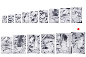 Qese alumini 240x370 mm me mundësi mbyllje me ngjitje termike - 100 copë                  -bildgruppe