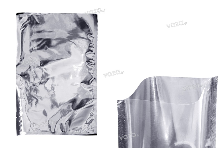 Heat sealable aluminum foil bag in size 240x370     mm - 100 pcs