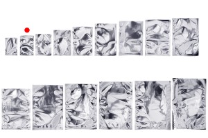 Qese alumini 60x90 mm me mundësi mbyllje me ngjitje termike - 100 copë                  -bildgruppe