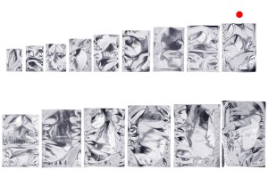 Qese alumini 140x200 mm me mundësi mbyllje me ngjitje termike - 100 copë         -bildgruppe