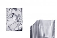 Heat sealable aluminum foil bag in size 140x200   mm - 100 pcs