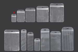 Plastikbeutel 55x90 mm mit Druckverschluss und Euroloch -100 Stücke-3