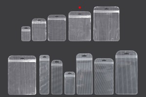 Σακουλάκια πλαστικά με κλείσιμο zip 122x170 mm ριγέ, διάφανα μπρος πίσω και τρύπα eurohole - 100 τμχ-εικόνα_σύνθεση