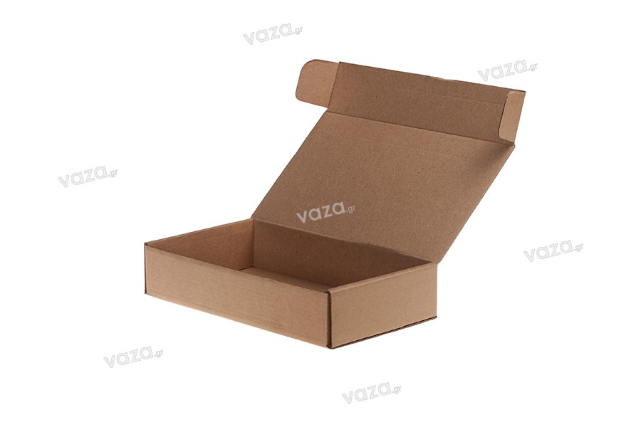 Χάρτινο κουτί καφέ (No91) 20.5x12x4 cm - 10 τμχ Χάρτινο κουτί καφέ (No91) 20.5x12x4 cm - 10 τμχ