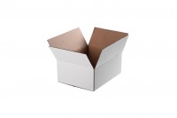 Carton box white, 3-ply, 30x23x12 - 20 pcs