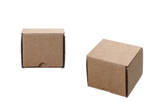 Karton 4x4x4cm braun - 5 Stk-1