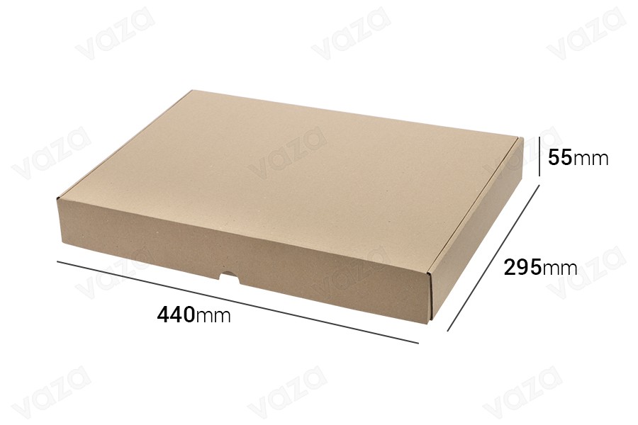 Kaffeekarton Verpackungsschachtel 440x295x55mm - 20 Stk Kaffeekarton Verpackungsschachtel 440x295x55mm - 20 Stk-bildabmessungen