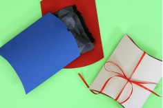 Κουτί δώρου 210x210x50 mm χάρτινο σε διάφορα χρώματα - 20 τμχ
